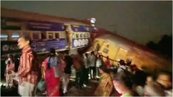 Passenger train derailed in Andhra