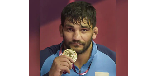 India's first medal in wrestling