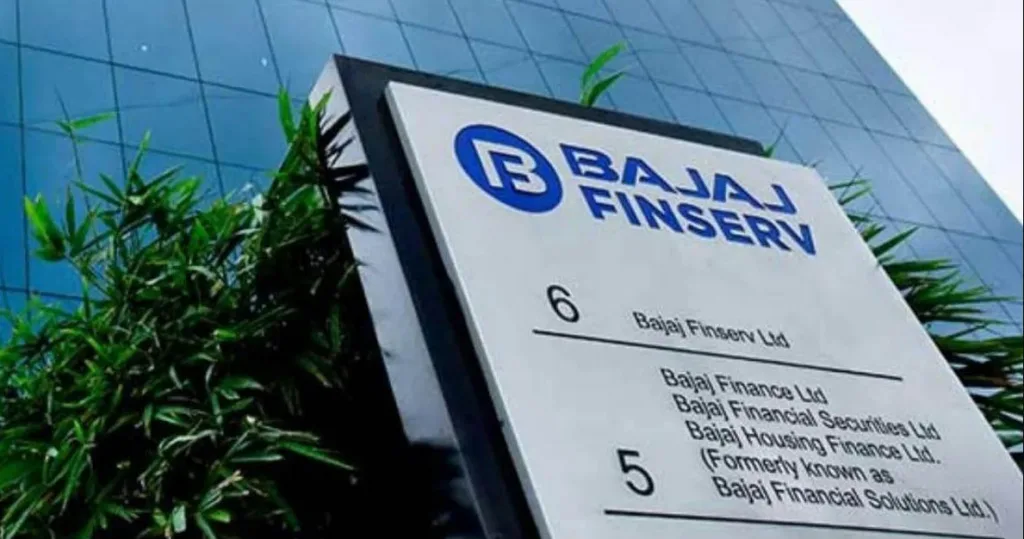 बजाज फिनसर्व्हचा समभाग तेजीत Bajaj Finserv shares soar
