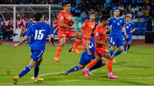 भारतीय फुटबॉल संघ पराभूत Indian football team defeated