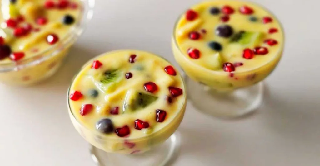 Make hotel style fruit custard at home