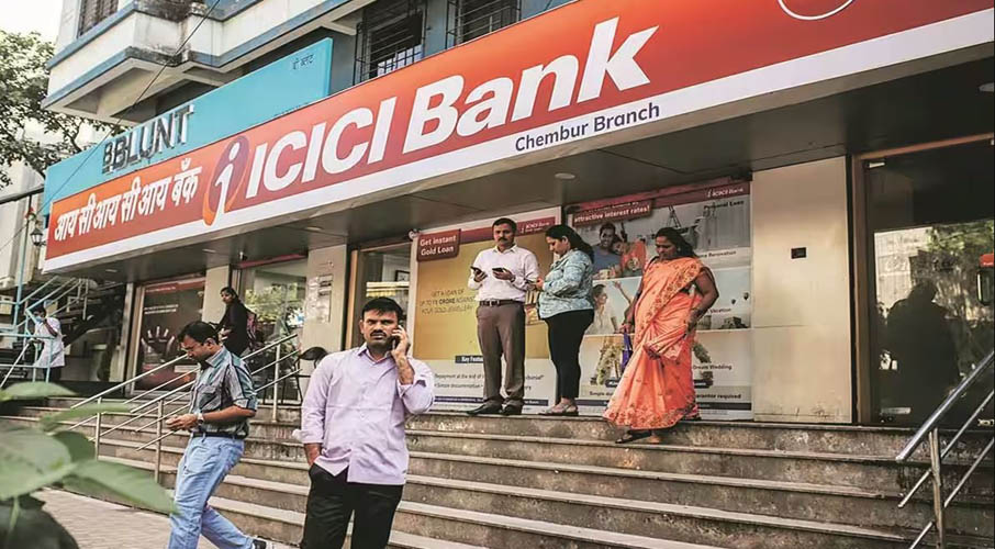 आयसीआयसीआय बँकेला 10,261 कोटी रुपयांचा नफा 10,261 crore profit to ICICI Bank