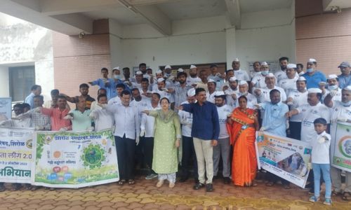 an hour for the village ; One hour cleanliness drive