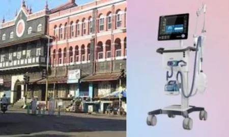 महापालिकेची 8 व्हेंटिलेटर धुळखात Municipal 8 ventilators dusty