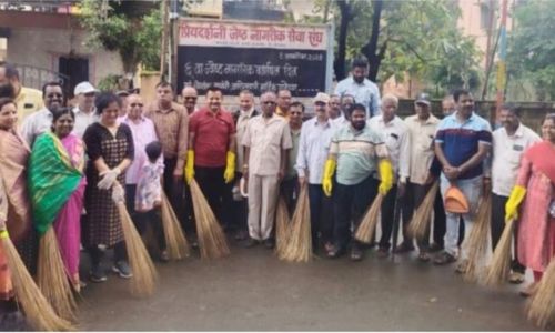 Cleanliness vigil in Uchgaon