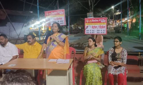 मोदींनी योजनांच्या माध्यमातून जनतेलाच फसवले : ज्योती ठाकरे Modi cheated the people through schemes: Jyoti Thackeray