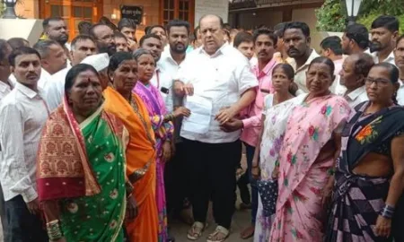 Statement of Kumbhoj and local workers to Guardian Minister