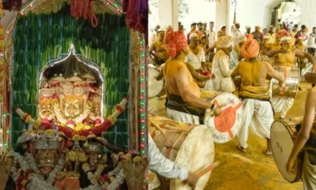 उदगांव येथे श्री उदयसिध्द बिरदेवाची यात्रा संपन्न Shri Udayasidh Birdev's journey ended at Udgaon