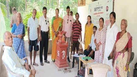 कारिवडेत जनआरोग्य आणि आयुष्यमान भारत योजनेचा शुभारंभ