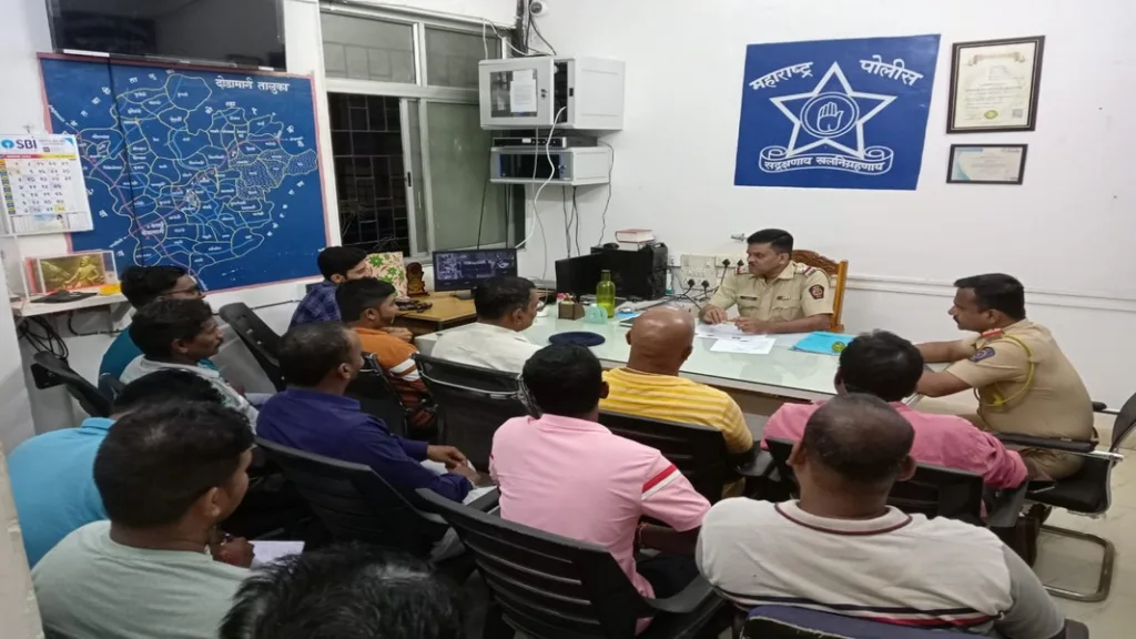 नवरात्रोत्सवासाठी दोडामार्ग पोलिसांचे चोख नियोजन