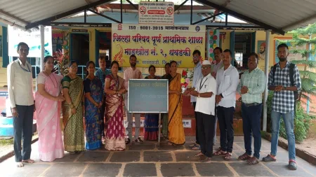 माडखोल केंद्रातील 4 शाळा निपुण शाळा म्हणुन घोषित
