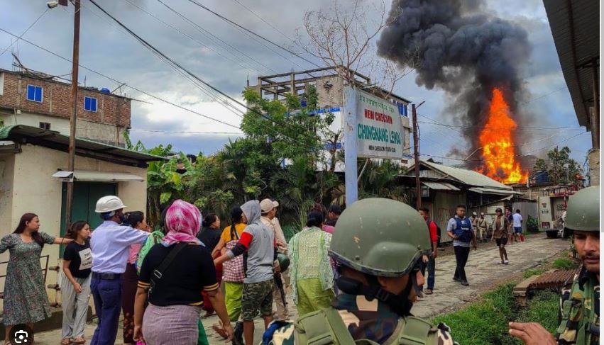 Violence again in Manipur after firing