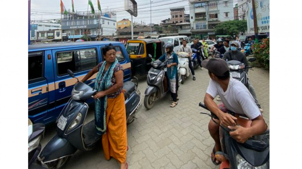 मणिपूरमध्ये उग्रवादी गटांकडून खंडणीवसुली Extortion by militant groups in Manipur