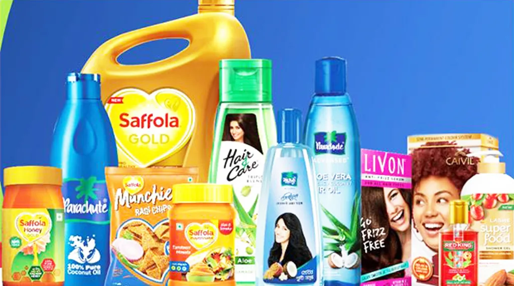 Marico shares fell 5 percent