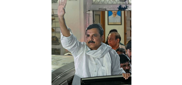 AAP MP Sanjay Singh's custody increased