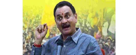 तेदेप नेते बी. सत्यनारायण यांना अटक, अपमानास्पद टिप्पणी भोवली TDP leader B. Satyanarayan arrested, insulting remarks made