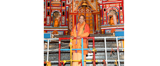 बद्रीनाथ, केदारनाथचे योगींनी घेतले दर्शन Yogis visited Badrinath, Kedarnath