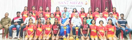 राष्ट्रीय हँडबॉल स्पर्धेत संत मीरा शाळेला विजेतेपद Sant Mira School wins National Handball Championship