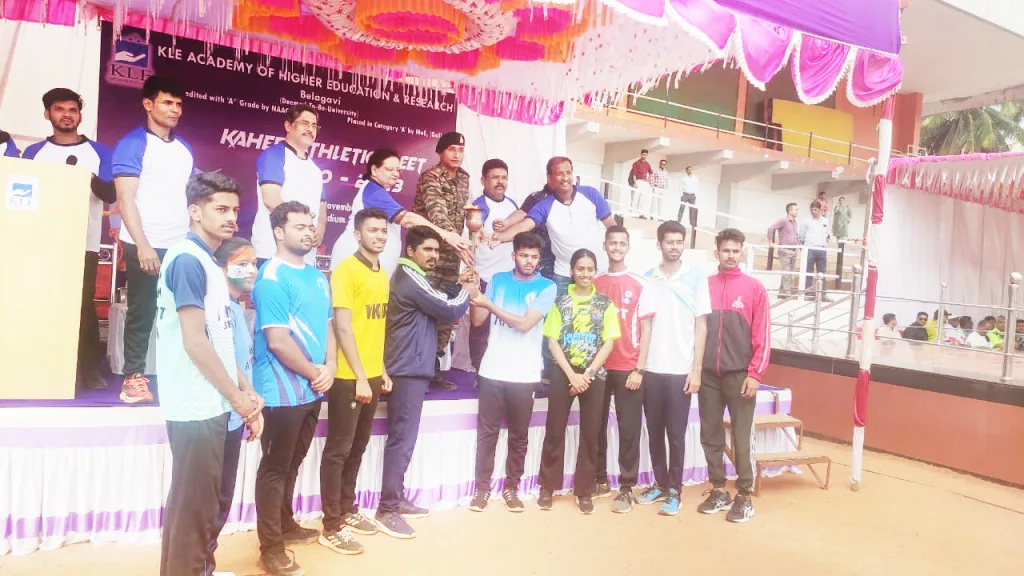 KLE University kicks off sports events