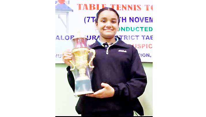 Tanishka Kalbhaira triple crown at Tete