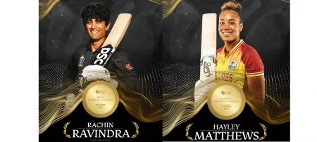 Rachin Ravindra, Hayley Mathews Best of October