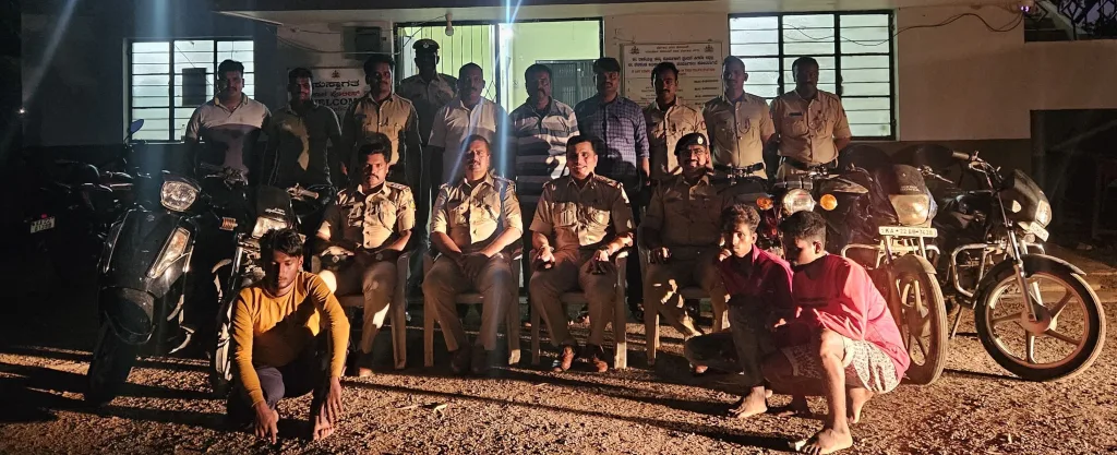 Goat and sheep thieves turned out to be motorcycle thieves