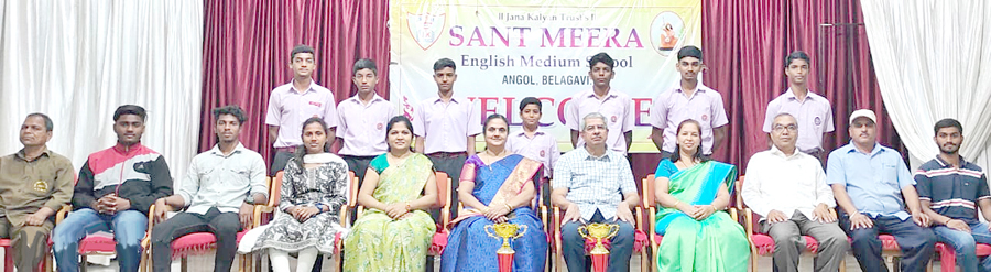 Sant Meera runner-up in state level handball tournament