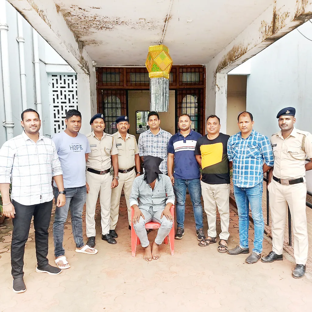 Bigar Gomantakiya arrested in case of one lakh ganja in Fonda