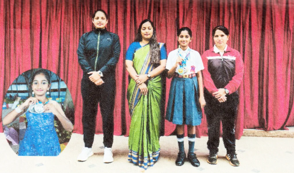 Khushi Agseemani's selection for the national competition