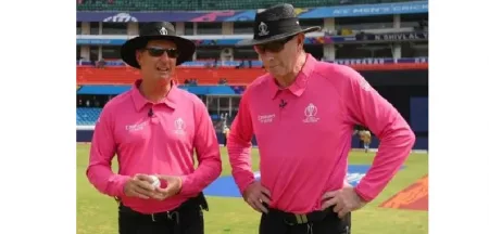 वर्ल्डकप सेमीफायनलसाठी पंचांची घोषणा