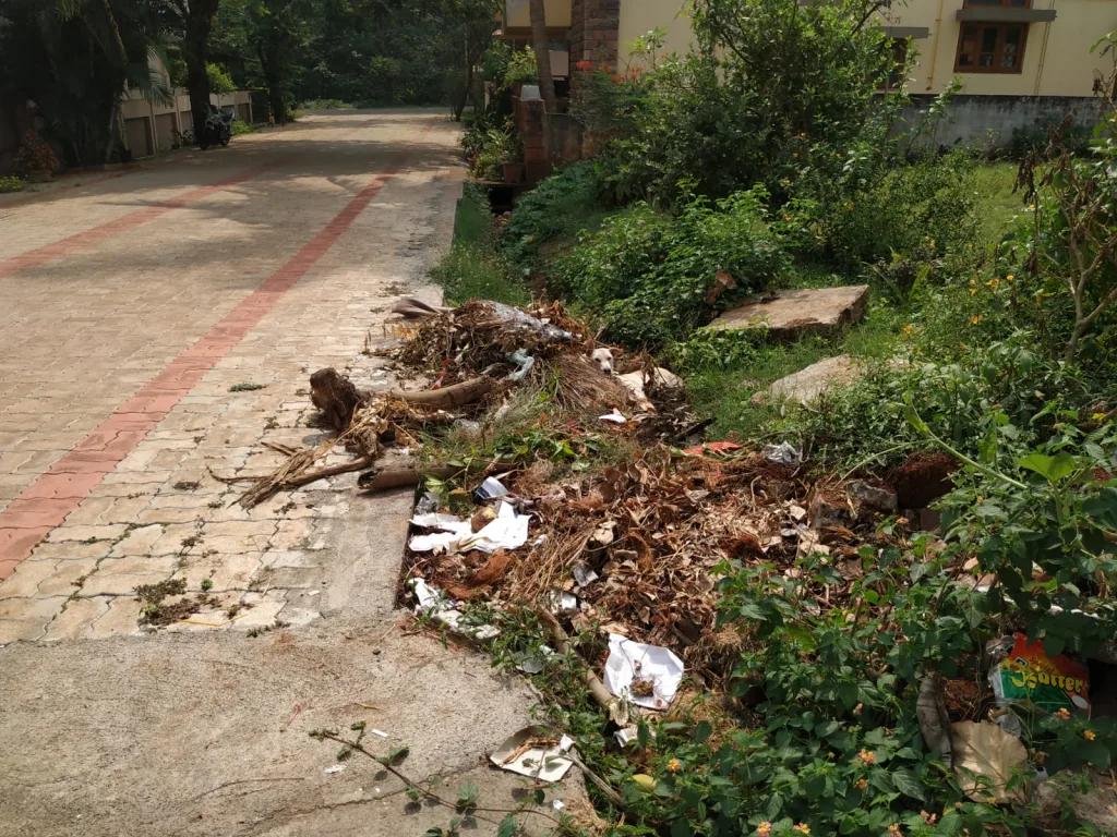 Demand to remove garbage problem in Rani Channammanagar