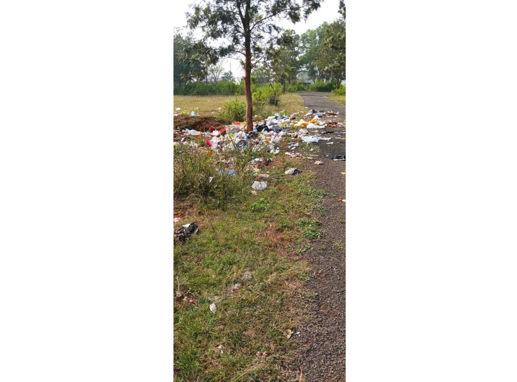 A mountain of problems in KHB Colony on Savagon Road