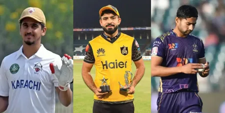 Three new faces in Pakistan team