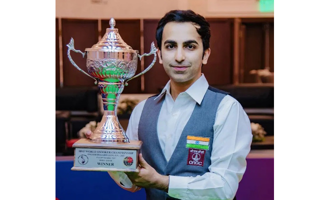 Pankaj Advani once again 'World Champion' in Billiards