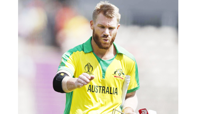 टी-20 मालिकेसाठी वॉर्नरला विश्रांती Warner rested for T20 series