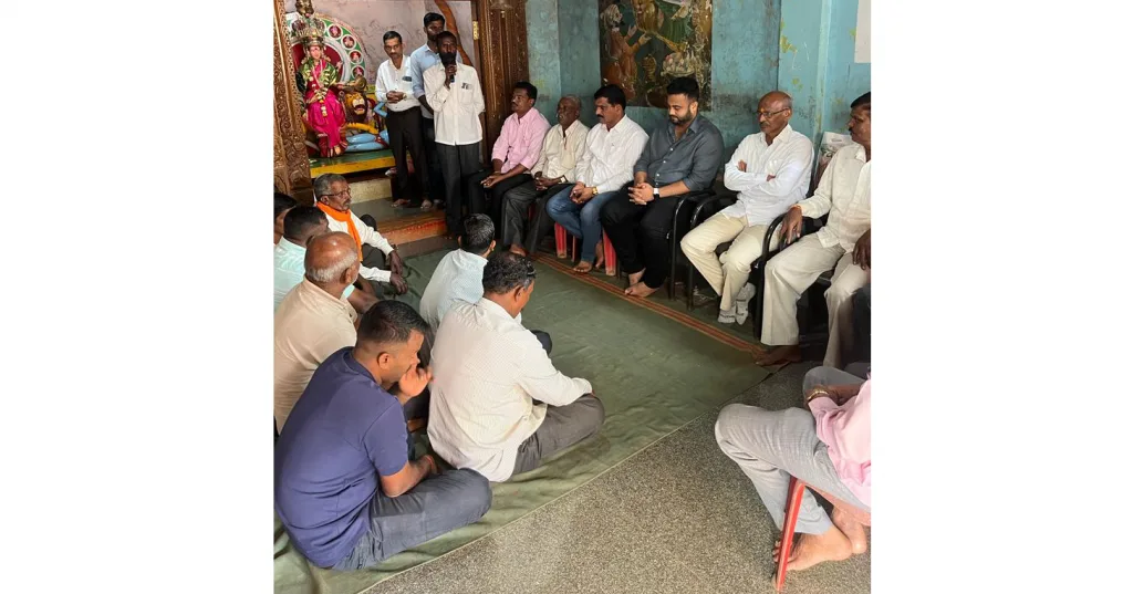 यात्रेपूर्वी बेनकनहळ्ळीचा विकास करू Let's develop Benkanhalli before Yatra