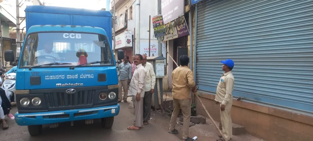 Illegal billboards in the city were removed