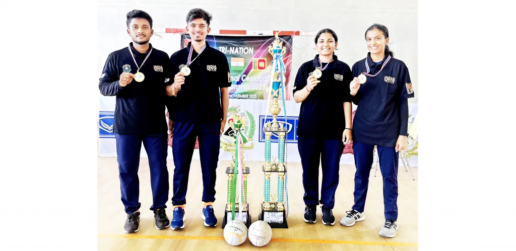 ओंमकार, सौरभची शेस्टोबॉलमध्ये सुवर्ण कामगिरी Omkar, Saurabh's golden performance in Shestoball