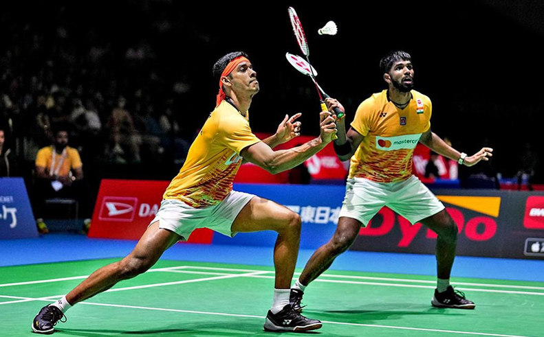 सात्विक-चिराग उपांत्य फेरीत, प्रणॉय स्पर्धेबाहेर Satwik-Chirag semi-final, Prannoy eliminated