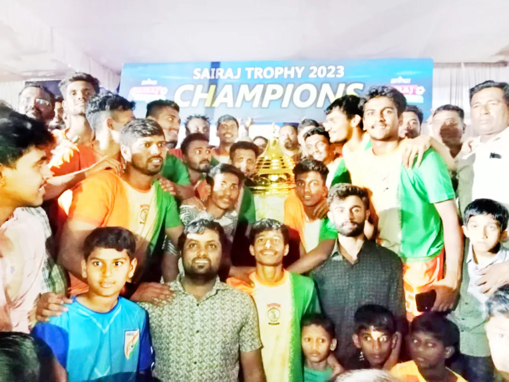 Sairaj Cup to Maratha Sports Kolhapur