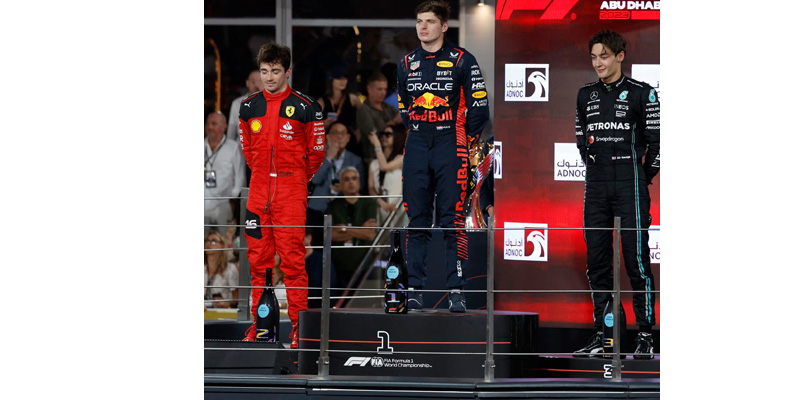 Red Bull's Verstappen wins the last race of the season