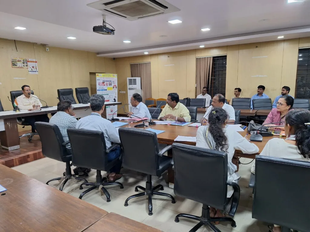 District Collector held a health review meeting