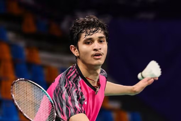 Priyanshu Rajawat in the quarterfinals