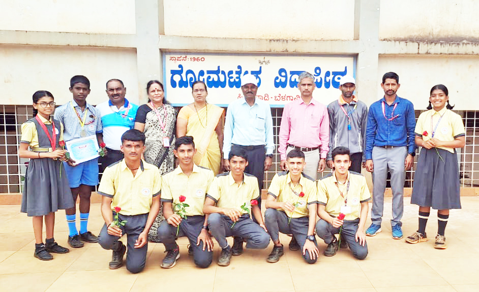 Gomtesh players qualified for state level tournament