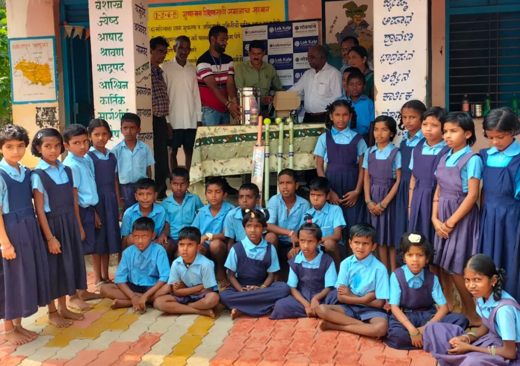 Lokkalp Foundation's assistance to Kapoli Government School