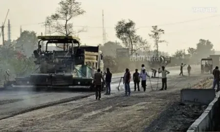 Kolhapur-Kale road work