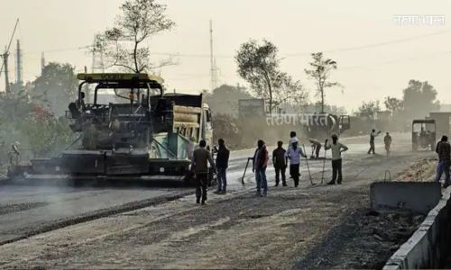 Kolhapur-Kale road work
