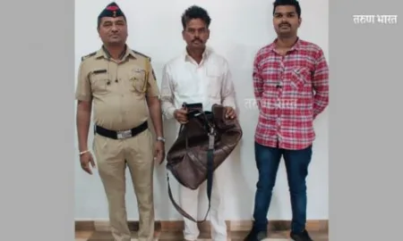 गांधीनगर येथील दुकानातून व्यापाऱ्याची बॅग चोरणारा ताब्यात ! चोवीस तासात चोरट्याचा शोध Gandhinagar