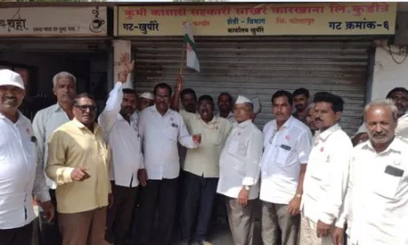 कुंभी- कासारी परिसरात शेतकऱ्यांनीच हाती घेतलं आंदोलन…एकही तोड घेतली नाही Kolhapur Kumbi-Kasari