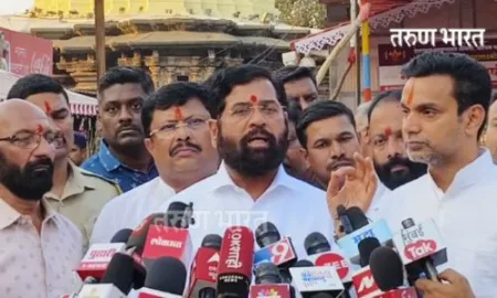 मोदींच्या सभेमुळे दोन्ही जागा विजयी होणार! मुख्यमंत्र्यांकडून पंतप्रधान मोदींच्या सभेच्या तयारीची पहाणी CM Shinde kolhapur visit